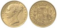 1 funt 1871/S, Sydney, złoto 7.98 g, Fr. 11