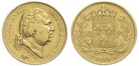 40 franków 1818/W, Lille, złoto 12.78 g, Gadoury