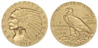 5 dolarów 1912/S, San Francisco, złoto 8.34 g