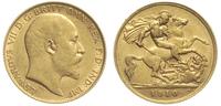 1/2 funta 1910, złoto 3.97 g, Fr 401