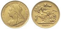 1/2 funta 1897, złoto 3.97 g, Fr 397