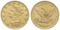 10 dolarów 1853, Filadelfia, złoto 16.65 g