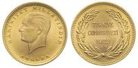 500 piastrów (1960) 1923-37, złoto "916" 7.25 g,