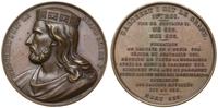 medal z serii władcy Francji - Dagobert I 1840, 
