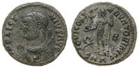 follis 317-320, Cyzicus, Aw: Popiersie cesarza w