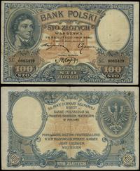 100 złotych 28.02.1919, seria C, numeracja 00654