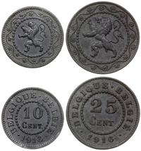 zestaw 2 monet 1916, Bruksela, w skład zestawu w