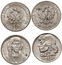zestaw 2 monet 1959, Warszawa, 10 złotych - Miko
