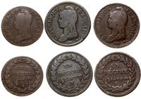 lot 3 monet, 5 centymów 1799 (L'AN 8) - Paryż, 1