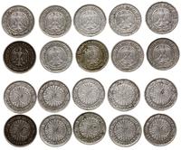 zestaw 16 monet, 2 fenigi 1940 ( skrętka!! ), 10