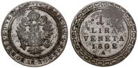 1 1/2 lira veneta (30 soldi) 1802 A, Wiedeń, bit