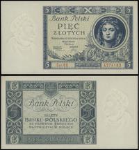 5 złotych 2.01.1930, seria BB, numeracja 4274182