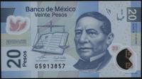 20 pesos 19.06.2006, emisja B, seria G, numeracj