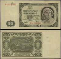50 złotych (wzór Jaroszewicza) 1.07.1948, seria 