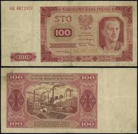 100 złotych (wzór Jaroszewicza) 1.07.1948, seria