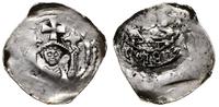 denar 1202-1256, Sankt Veit, Aw: Półpostać władc