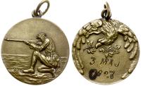 medalik na pamiątek zawodów strzeleckich 3.05.19