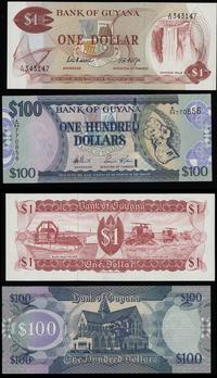 zestaw: 1 dolar (1966-1992) i 100 dolarów 2006, 