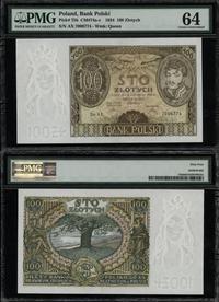100 złotych 9.11.1934, seria AX, numeracja 70067