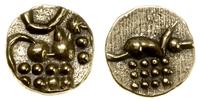 fanam 1790-1798, złoto, 6.8 mm, 0.26 g, Mitchine
