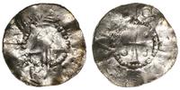 denar 973-1011, Aw: Prawica Pańska na tle krzyża