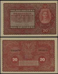 20 marek polskich 23.08.1919, seria II-FW, numer