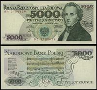5.000 złotych 1.06.1986, seria BS, numeracja 210