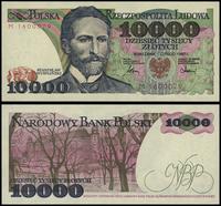 10.000 złotych 1.02.1987, seria M, numeracja 160
