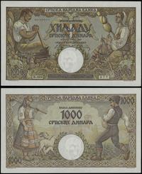 1.000 dinarów 1.05.1942, seria Њ 0259 / 377, num