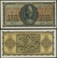 5.000 drachm 19.07.1943, seria HФ, numeracja 005