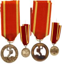 Polska, Medal za Warszawę z mniaturą, 1945-1946