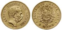 5 marek 1877 F, Muldenhütten, złoto, 1.99 g, Fr.