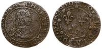 podwójny tournois (podwójny grosz) 1640, miedź, 