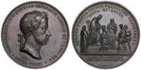 Włochy, medal na pamiątkę koronacji Ferdynanda I w Mediolanie, 1838