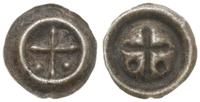 brakteat ok. 1317-1328, Krzyż łaciński, z boków 