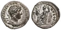 denar 119-122, Rzym, Aw: Głowa cesarza w wieńcu 