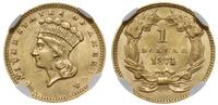 1 dolar 1874, Filadelfia, typ Liberty head with 