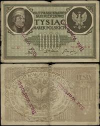 1.000 marek polskich 17.05.1919, znak wodny - Or