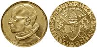 medal pamiątkowy 1958, Aw: Popiersie papieża w l