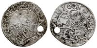 grosz 1633, Jičín, moneta z dziurką, Nohejlová-P