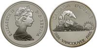 1 dolar 1986, Ottawa, Stulecie Vancouver, srebro