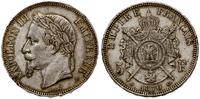 5 franków 1870 BB, Strasburg, uszkodzenia obrzeż
