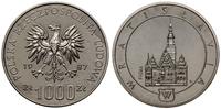 1.000 złotych 1987, Warszawa, Miasto Wrocław - W