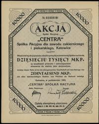 akcja na 10.000 marek październik 1923, Katowice
