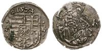 denar 1523 LK, Kremnica, patyna, Huszár 846, Poh