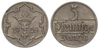 5 fenigów 1928, Berlin, rzadkie