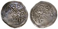 denar 1236-1248, Aw: Postać na koniu, w prawo, t