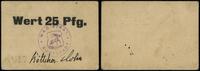 25 fenigów bez daty (1914), numeracja 317, podpi