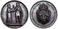 Polska, kopia galwaniczna medalu Jadwiga i Jagiełło, 1869