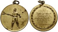 Polska, medal nagrodowy dla tenisistów, 1927